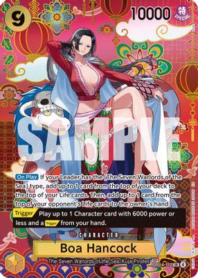 Boa Hancock OP14-112 card
