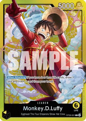 Monkey.D.Luffy ST29-001 card