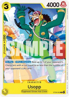 Usopp ST29-002 card