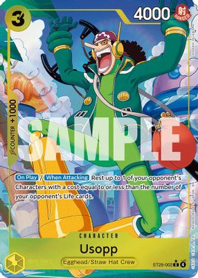 Usopp ST29-002 card