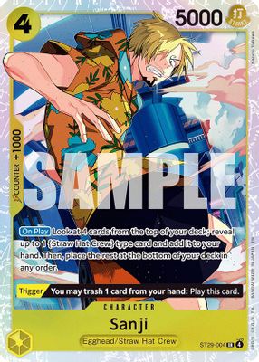 Sanji ST29-004 card