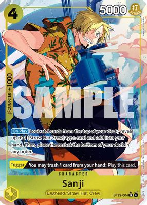 Sanji ST29-004 card