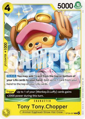 Tony Tony.Chopper ST29-007 card