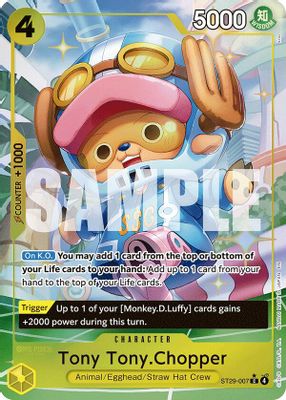 Tony Tony.Chopper ST29-007 card