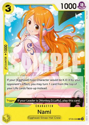 Nami ST29-008 card