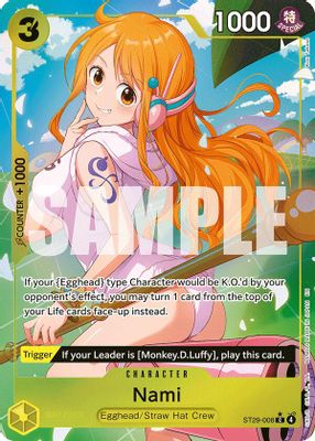 Nami ST29-008 card