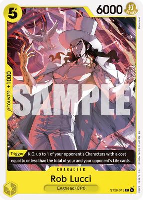Rob Lucci ST29-013 card