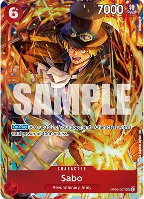 Sabo OP05-007 card