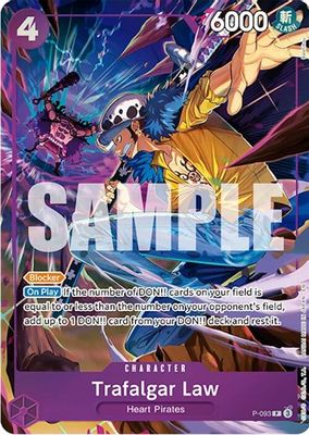 Trafalgar Law P-093 card