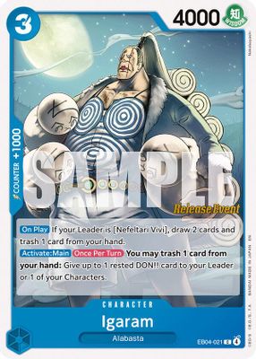 Igaram EB04-021 card
