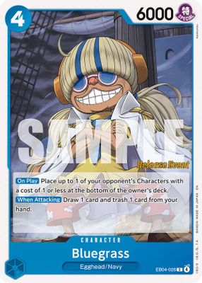 Bluegrass EB04-026 card