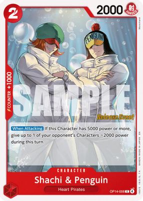 Shachi & Penguin OP14-006 card