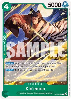 Kin'emon OP14-024 card