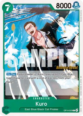 Kuro OP14-025 card