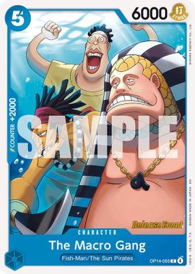 The Macro Gang OP14-055 card