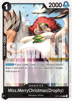Miss.MerryChristmas OP14-088 card