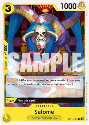Salome OP14-106 card