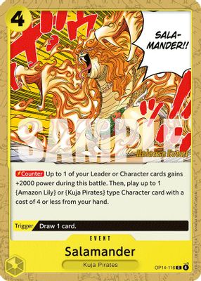 Salamander OP14-116 card