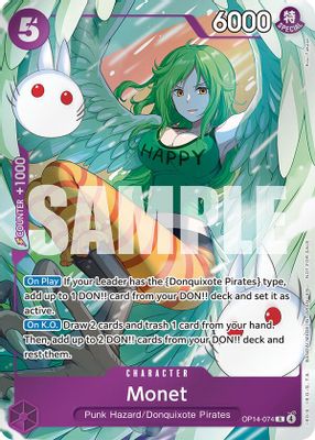 Monet OP14-074 card