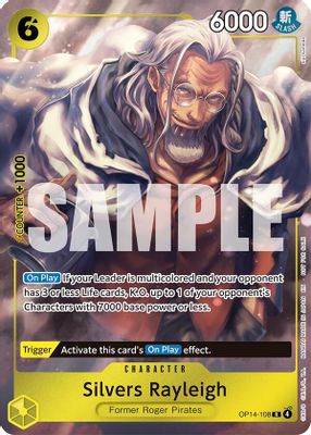 Silvers Rayleigh OP14-108 card