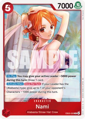 Nami EB03-006 card