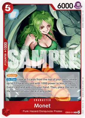 Monet EB03-010 card