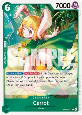 Carrot EB03-013 card