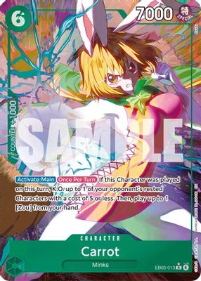 Carrot EB03-013 card
