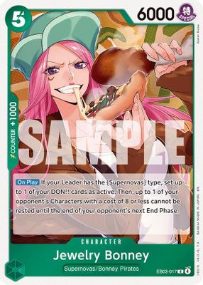 Jewelry Bonney EB03-017 card