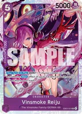 Vinsmoke Reiju EB03-031 card