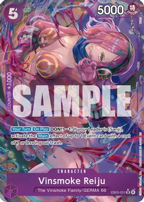 Vinsmoke Reiju EB03-031 card
