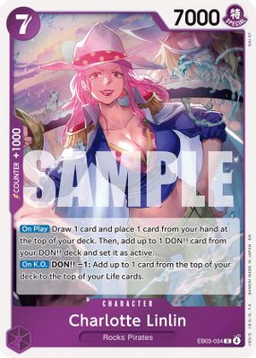 Charlotte Linlin EB03-034 card