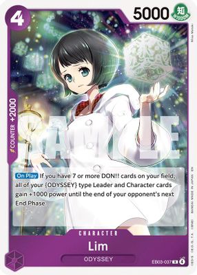 Lim EB03-037 card