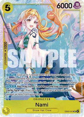 Nami EB03-053 card