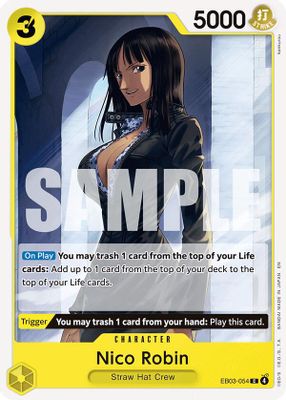 Nico Robin EB03-054 card