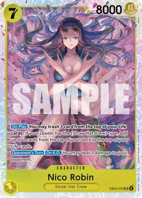 Nico Robin EB03-055 card