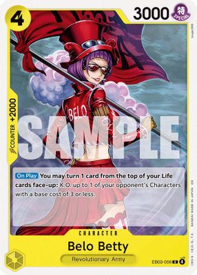 Belo Betty EB03-056 card