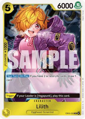 Lilith EB03-058 card