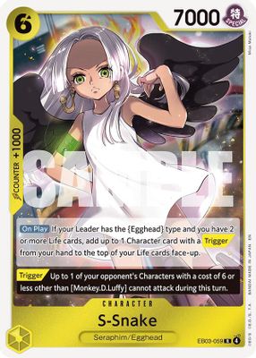 S-Snake EB03-059 card