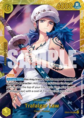 Trafalgar Law EB03-062 card