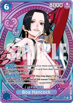 Boa Hancock EB03-026 card