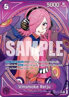 Vinsmoke Reiju EB03-031 card