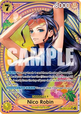 Nico Robin EB03-055 card