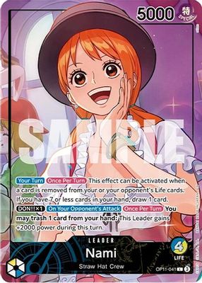 Nami OP11-041 card