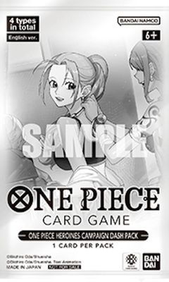 One Piece Heroines Campaign - Dash Pack card