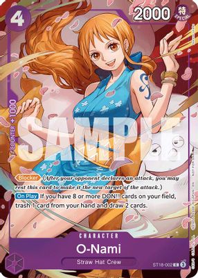 O-Nami ST18-002 card
