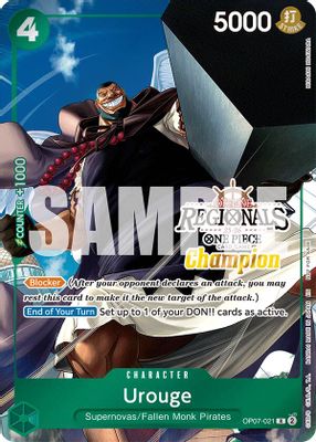 Urouge OP07-021 card