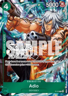 Adio P-078 card