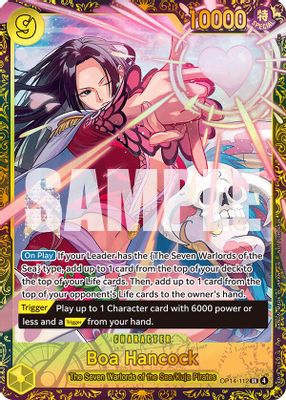 Boa Hancock OP14-112 card