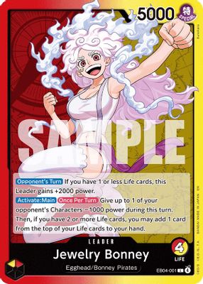 Jewelry Bonney EB04-001 card